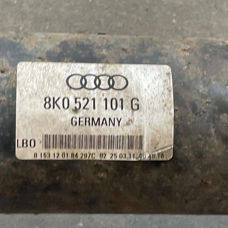 Cardan mare / Audi A4 B8 2011 / Cutie viteze, ambreiaj, transmisie