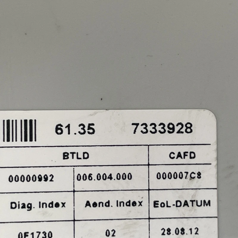 Modul deschidere haion / BMW Seria 5 F11 2013 / Audio si electronice