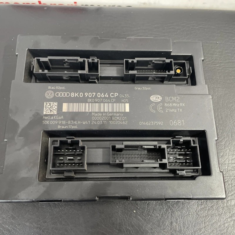 Calculator confort bcm Audi A4 B8 2011
