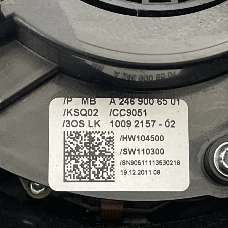 Spira volan cu manete / Mercedes-Benz B Class W246 2012 / Audio si electronice
