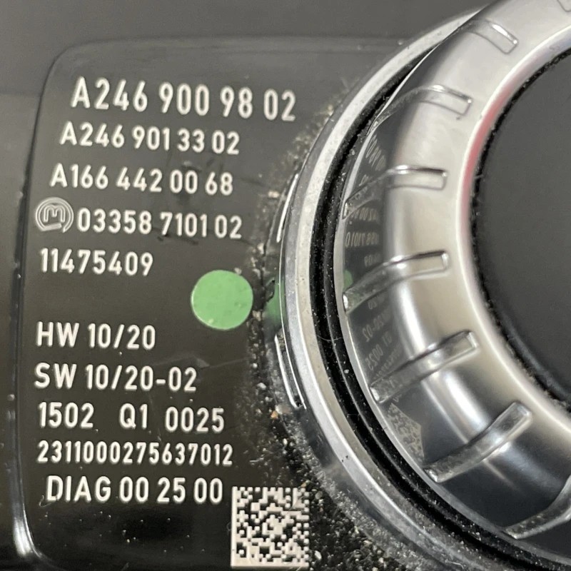 Joystick navigatie / Mercedes-Benz B Class W246 2012 / Interior