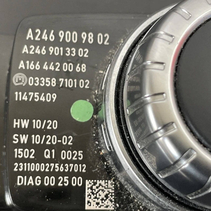 Joystick navigatie / Mercedes-Benz B Class W246 2012 / Interior