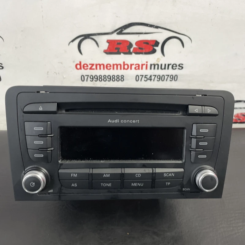 Radio CD / Audi A3 8P 2012 / Audio si electronice