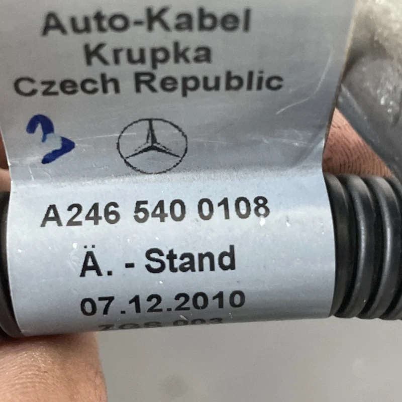 Cablu baterie / Mercedes-Benz B Class W246 2012 / Audio si electronice