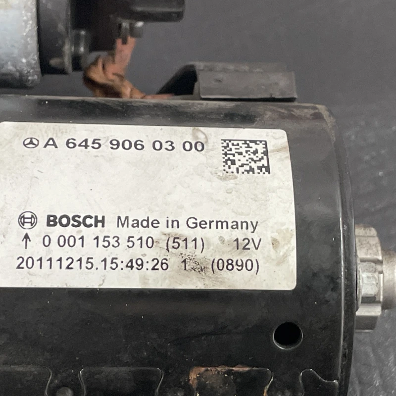Electromotor demaror / Mercedes-Benz B Class W246 2012 / Motor, racire si evacuare