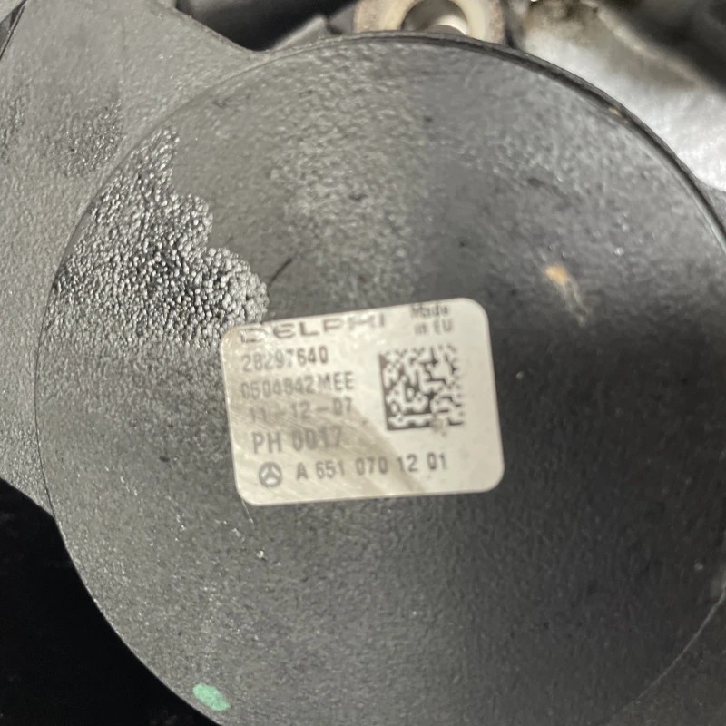 Pompa de injectie inalte / Mercedes-Benz B Class W246 2012 / Motor, racire si evacuare