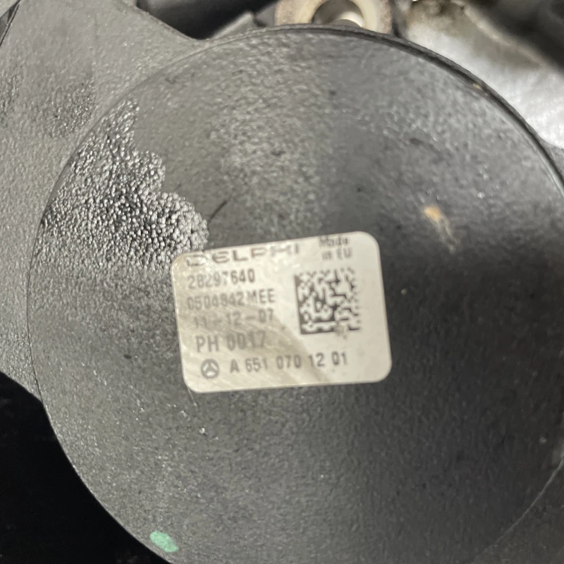 Pompa de injectie inalte / Mercedes-Benz B Class W246 2012 / Motor, racire si evacuare