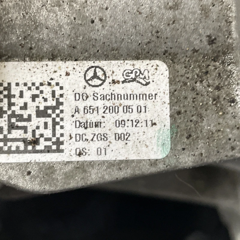 Pompa apa / Mercedes-Benz B Class W246 2012 / Motor, racire si evacuare