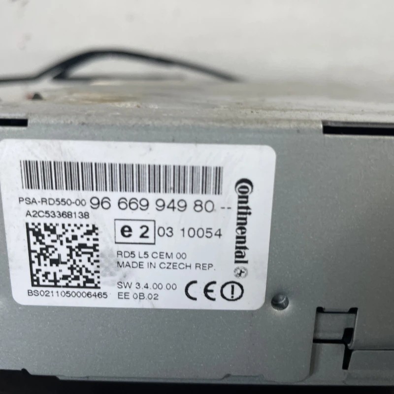 Unitate multimedia / Peugeot 508 508 2014 / Audio si electronice