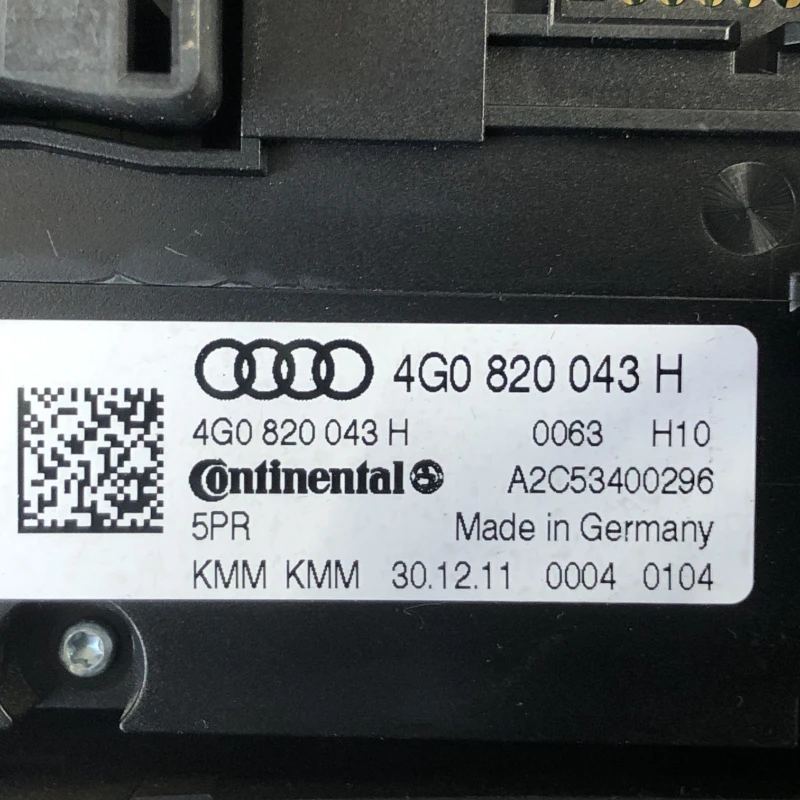Panou climatronic / Audi A6 C7 2013 / Climatizare
