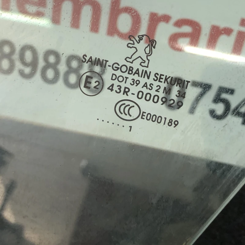 Geam stanga fata / Peugeot 508 508 2014 / Caroserie, oglinzi si faruri