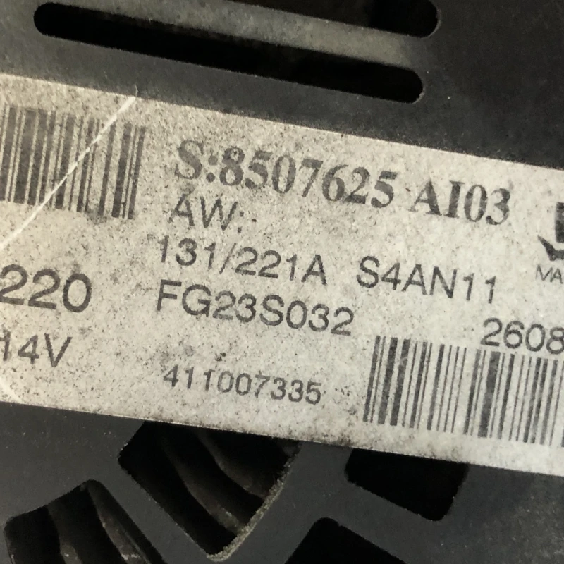 Alternator / BMW X3 F25 2011 / Motor, racire si evacuare