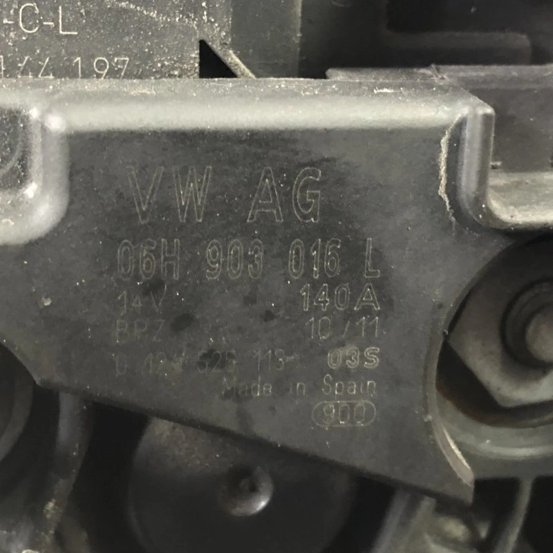 Alternator / Audi A4 B8 2011 / Motor, racire si evacuare