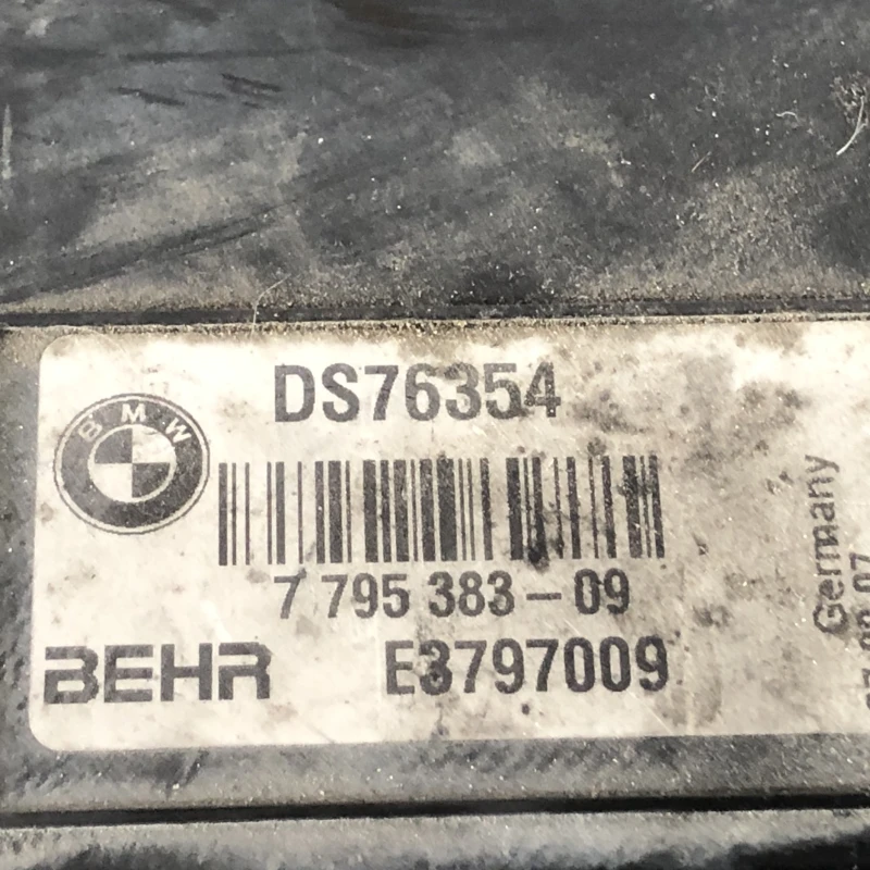 Set radiatoare și Electroventilator / BMW Seria 7 E65 2008 / Motor, racire si evacuare