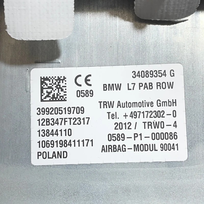 Airbag pasager / BMW Seria 3 F30 2013 / Interior