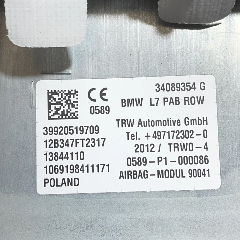 Airbag pasager / BMW Seria 3 F30 2013 / Interior