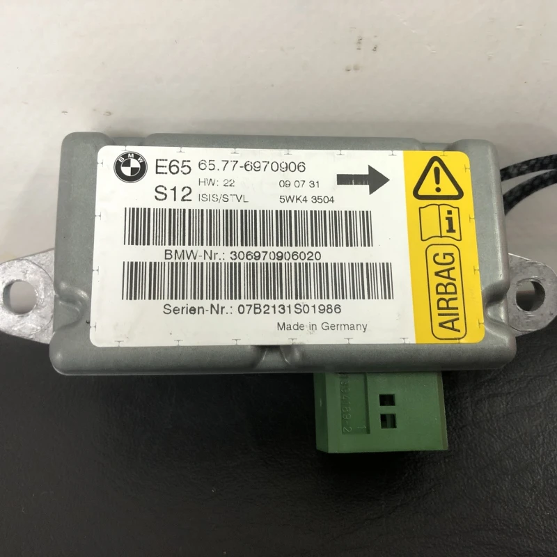 Senzor impact airbag stanga fata / BMW Seria 7 E65 2008 / Audio si electronice