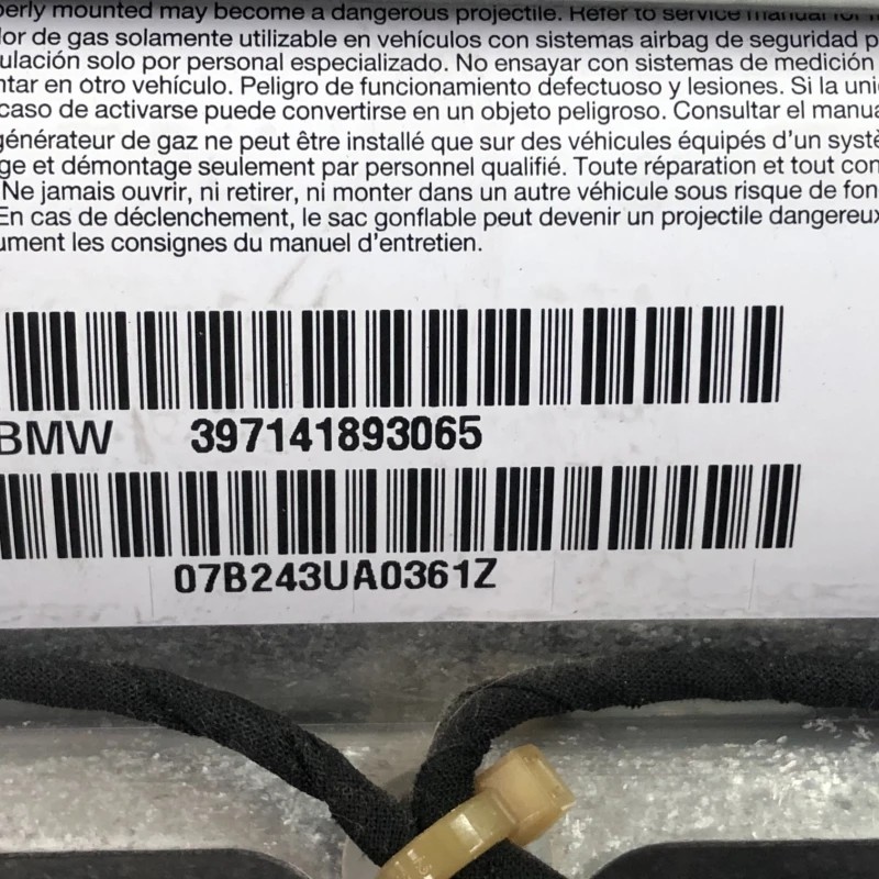 Airbag pasager / BMW Seria 7 E65 2008 / Interior
