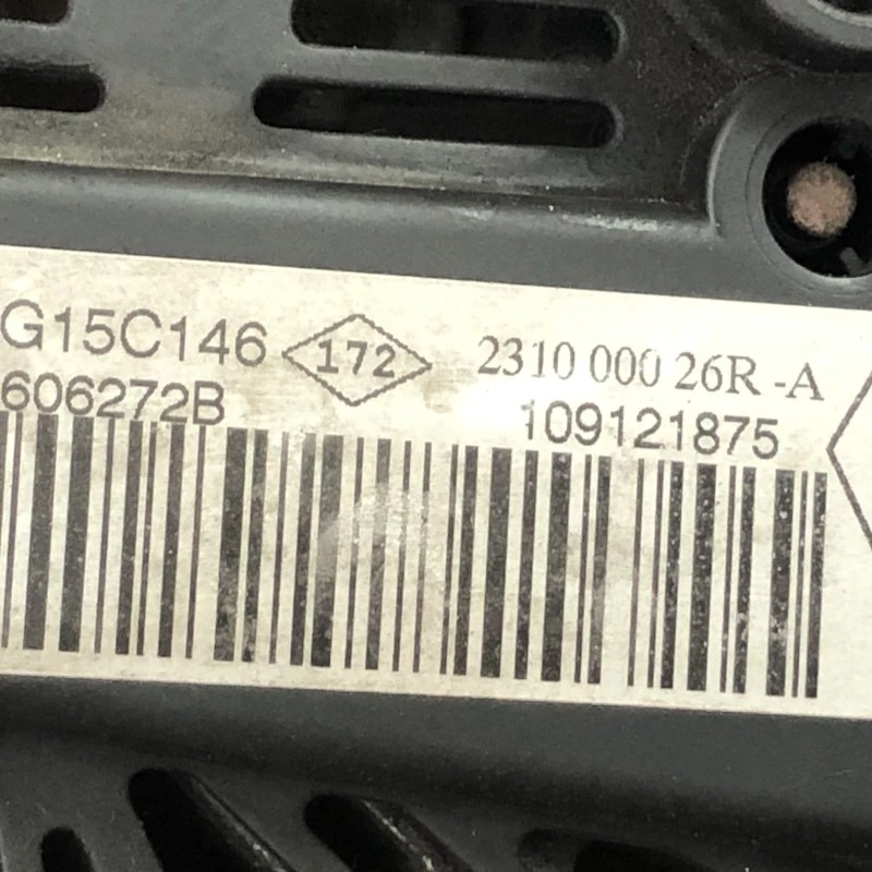 Alternator / Renault Scenic III 2010 / Motor, racire si evacuare