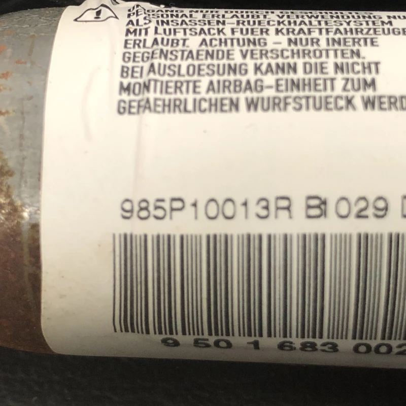 Airbag cortina dreapta / Renault Scenic III 2010 / Interior