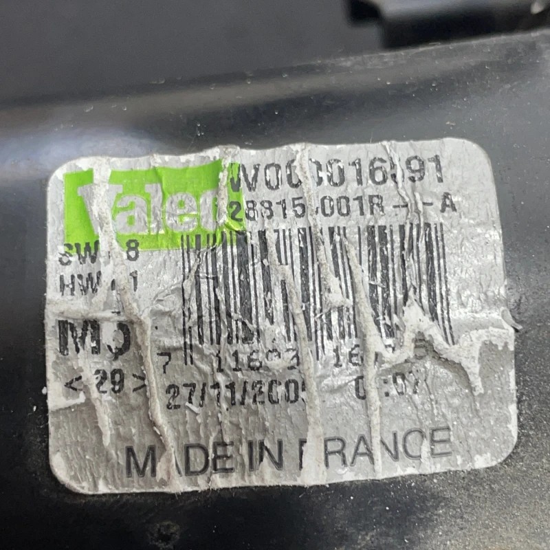 Motoras stergator parbriz stanga / Renault Scenic III 2010 / Caroserie, oglinzi si faruri