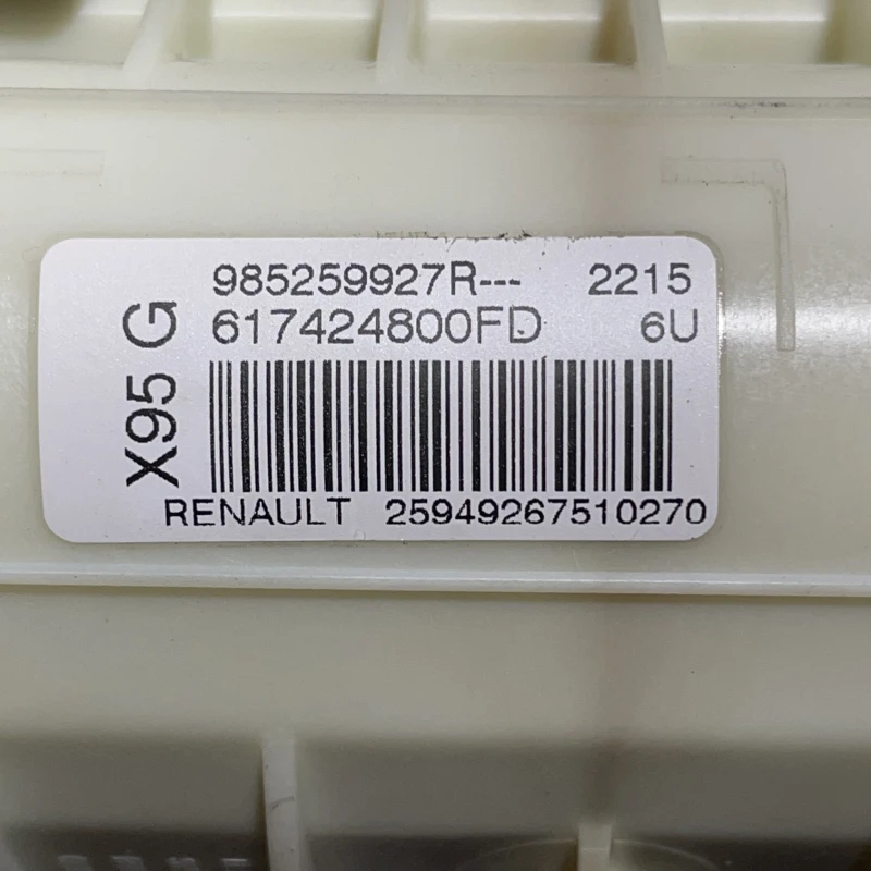 Airbag pasager / Renault Scenic III 2010 / Interior