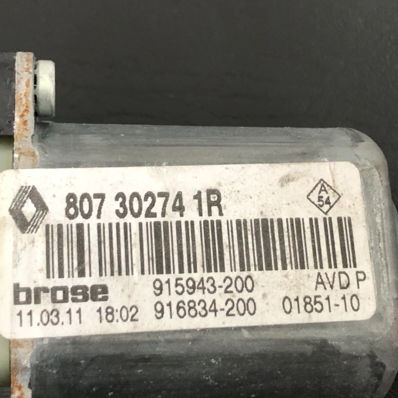 Motoras geam dreapta fata / Renault Scenic III 2011 / Audio si electronice