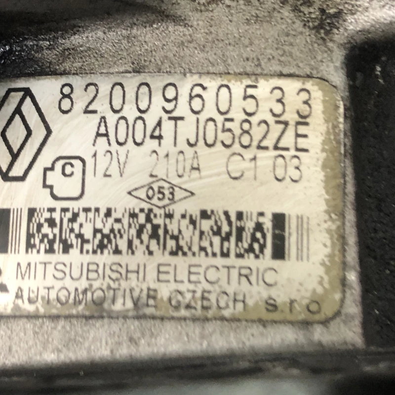 Alternator / Renault Scenic III 2011 / Motor, racire si evacuare