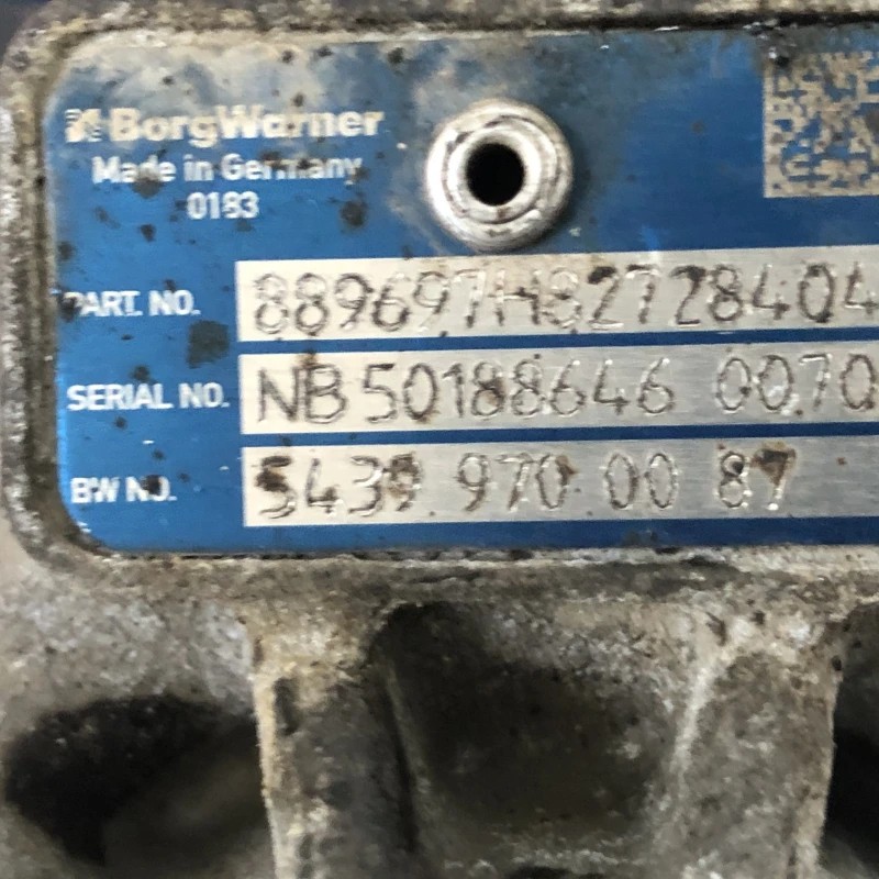 Turbosuflanta turbo turbina / Renault Scenic III 2011 / Motor, racire si evacuare