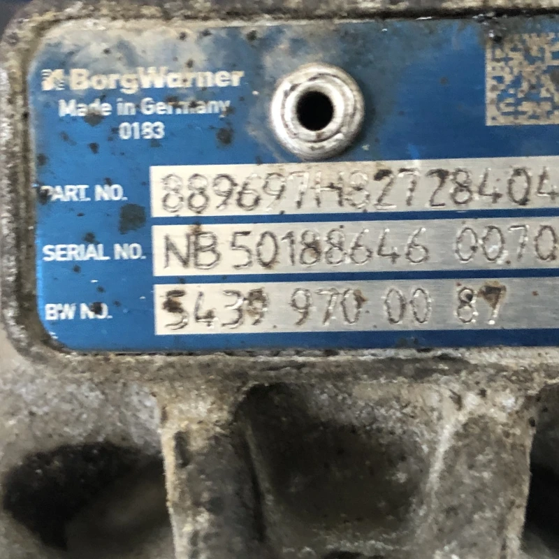 Turbosuflanta turbo turbina / Renault Scenic III 2011 / Motor, racire si evacuare
