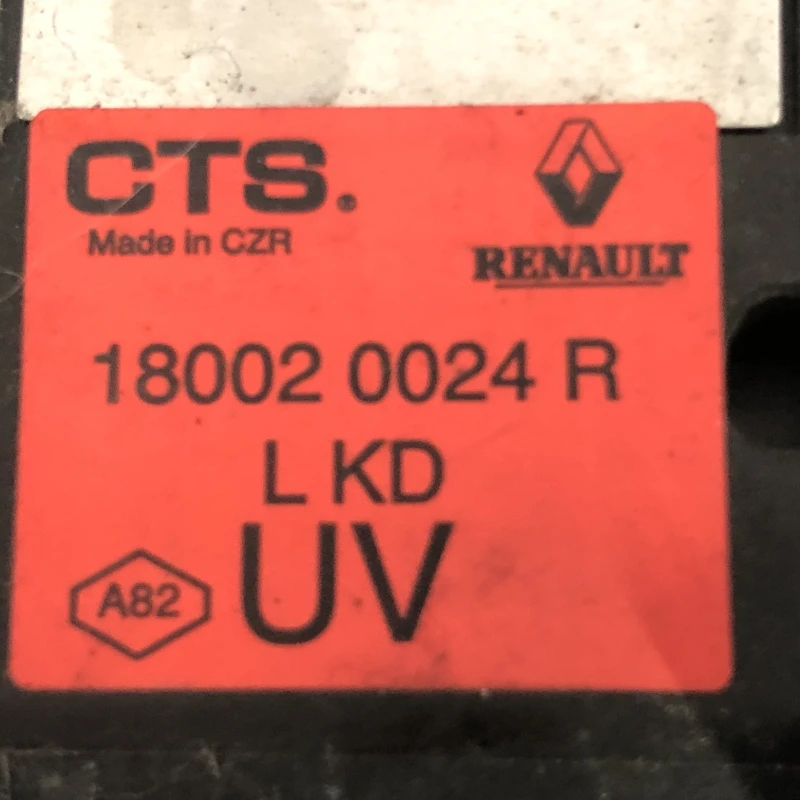 Pedala de accelratie / Renault Scenic III 2011 / Interior