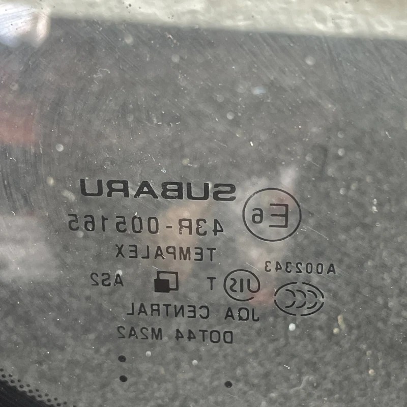 Geam dreapta spate / Subaru Forester Forester 2009 / Caroserie, oglinzi si faruri