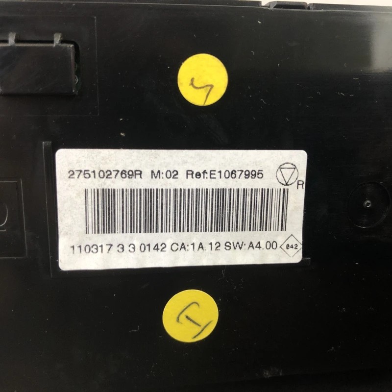 Panou climatronic / Renault Scenic III 2011 / Climatizare