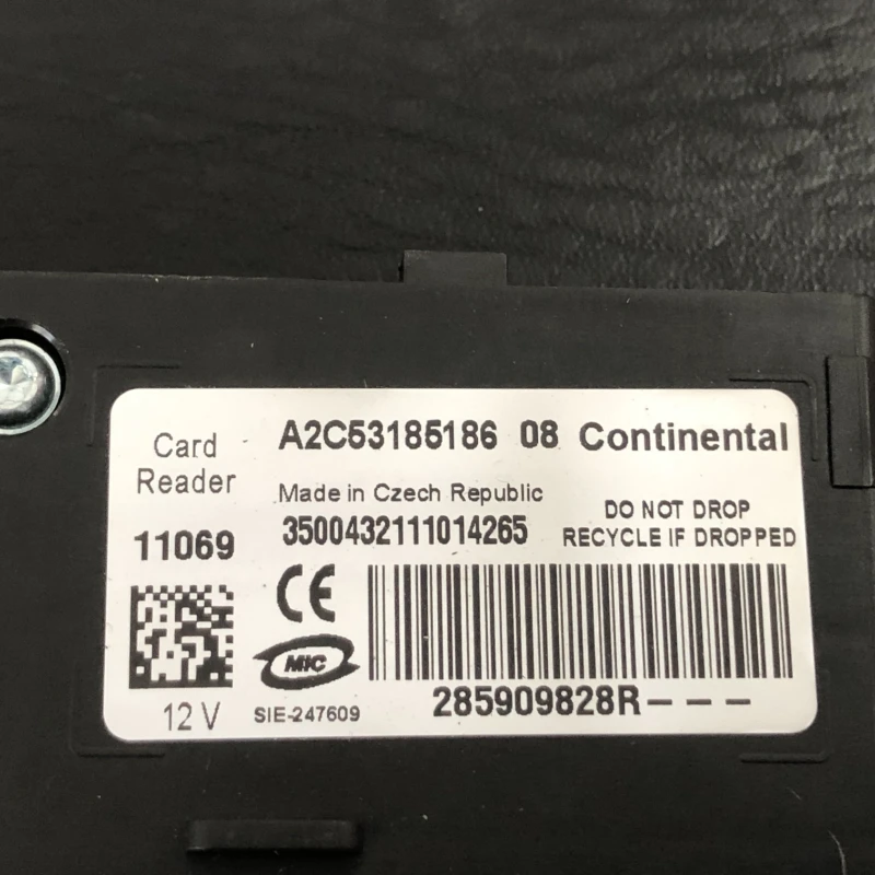 Contact cu cheie / Renault Scenic III 2011 / Interior