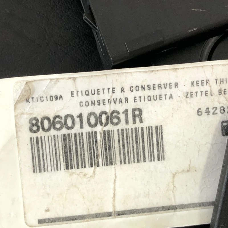 Contact cu cheie / Renault Scenic III 2011 / Interior
