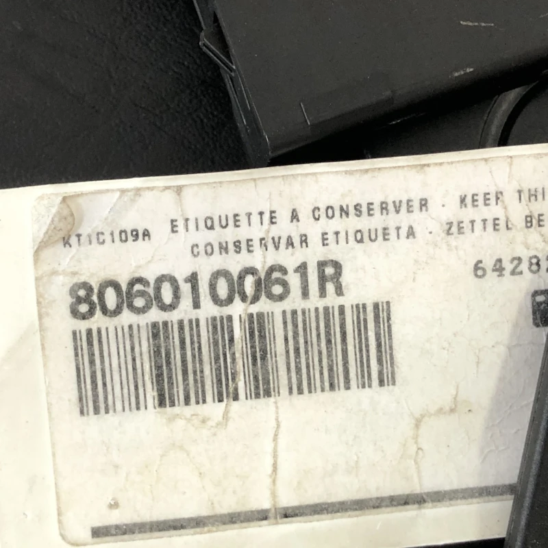 Contact cu cheie / Renault Scenic III 2011 / Interior
