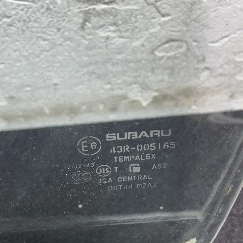 Geam stanga spate / Subaru Forester Forester 2009 / Caroserie, oglinzi si faruri
