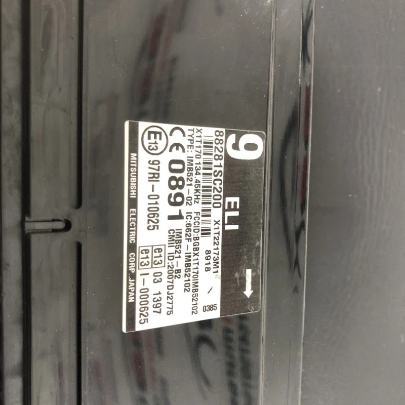 Modul calculator imobilizator / Subaru Forester Forester 2009 / Audio si electronice