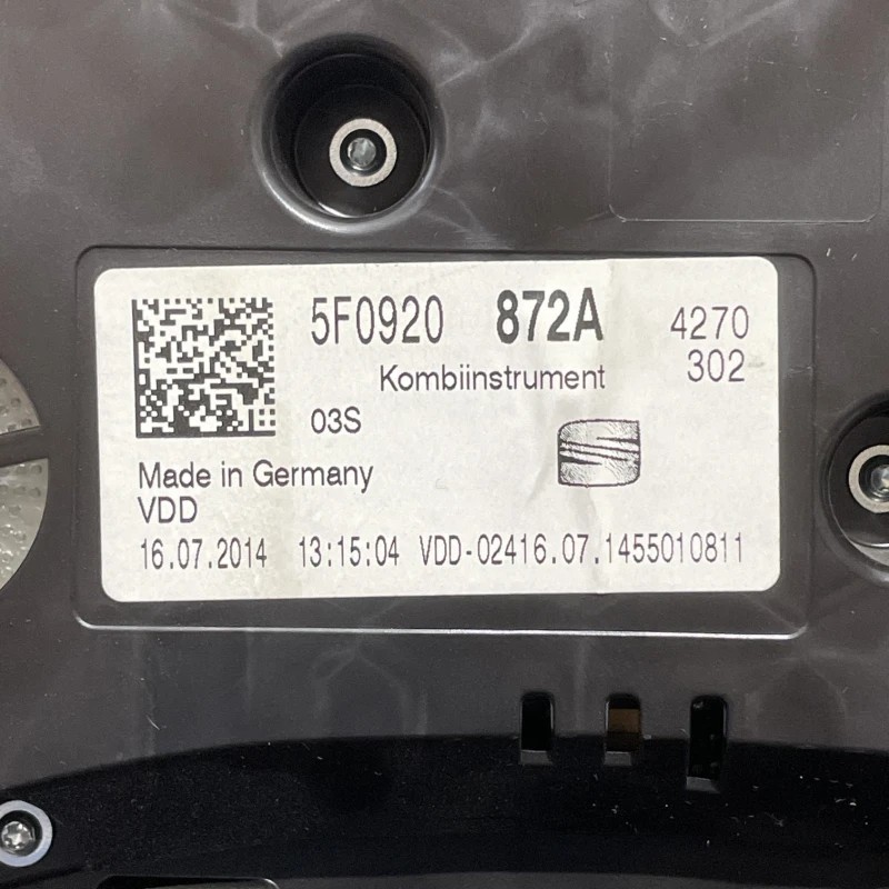 Ceas bord / Seat Leon 5F 2015 / Audio si electronice