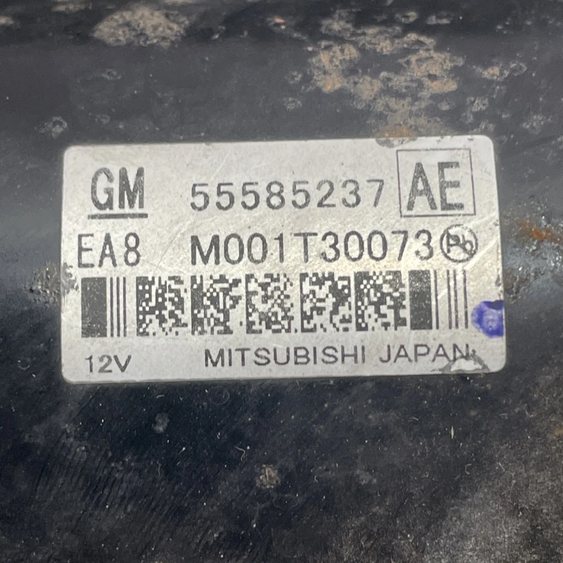 Electromotor demaror / Opel Zafira C facelift 2014 / Motor, racire si evacuare