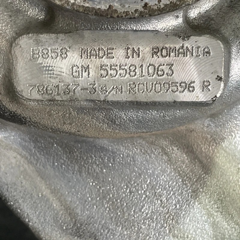 Turbosuflanta turbo turbina / Opel Zafira C facelift 2014 / Motor, racire si evacuare