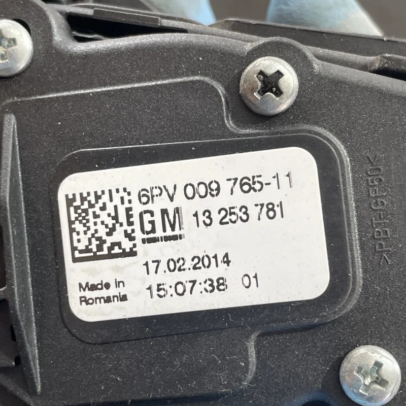 Pedala de acceleratie / Opel Zafira C facelift 2014 / Interior