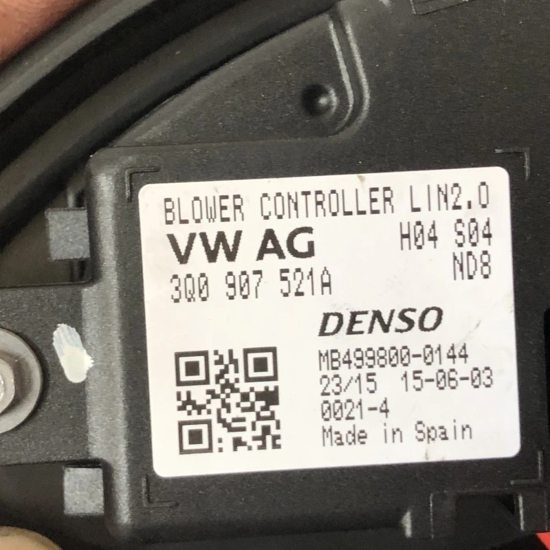 Ventilator aeroterma bord / Volkswagen Passat B8 2016 / Climatizare
