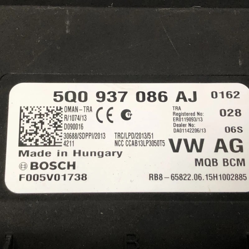 Calculator confort bcm / Volkswagen Passat B8 2016 / Audio si electronice