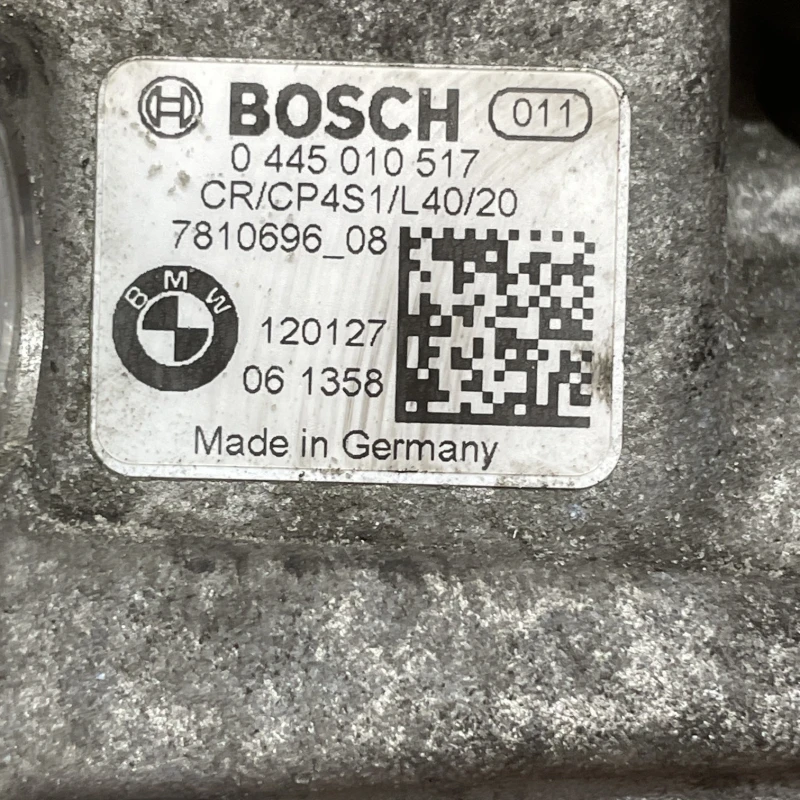 Pompa de injectie inalte / BMW Seria 3 F30 2013 / Motor, racire si evacuare
