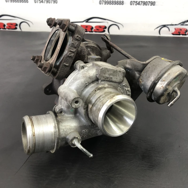 Turbosuflanta turbo turbina / Fiat 500 Abarth 2009 / Motor, racire si evacuare