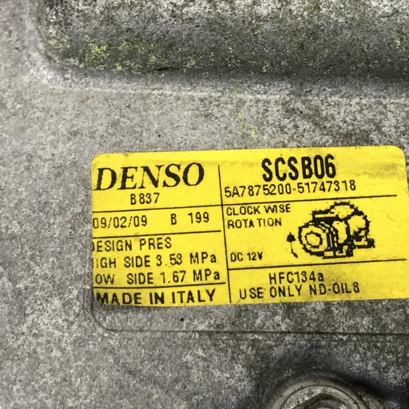 Compresor clima / Fiat 500 Abarth 2009 / Climatizare