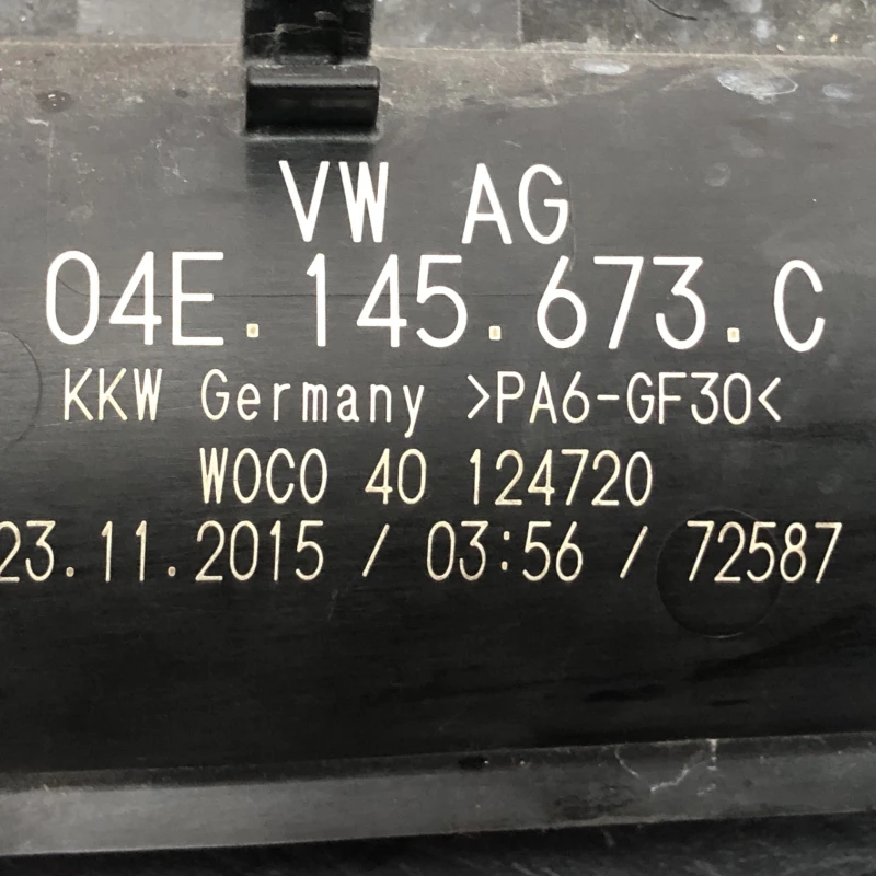 Furtun aer / Volkswagen Golf MK7 2014 / Motor, racire si evacuare