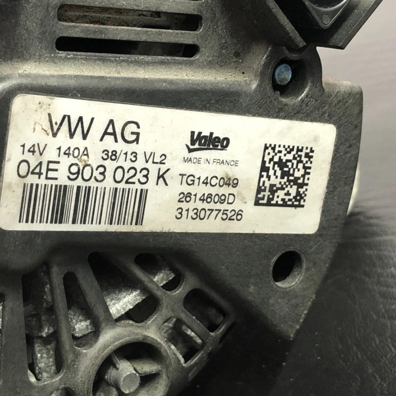 Alternator / Volkswagen Golf MK7 2014 / Motor, racire si evacuare