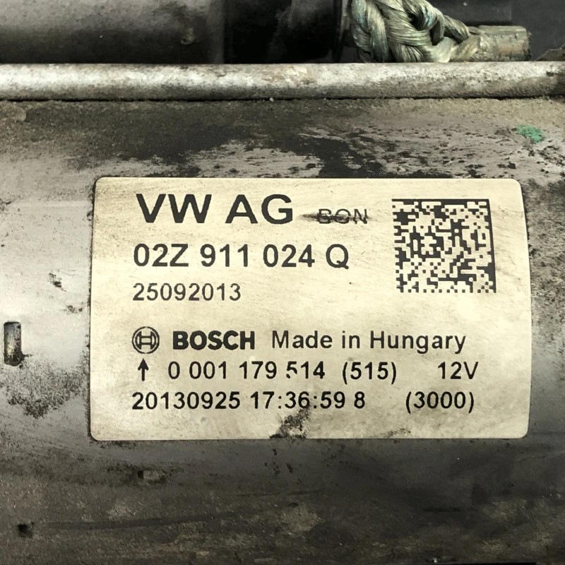 Electromotor demaror / Volkswagen Golf MK7 2014 / Motor, racire si evacuare